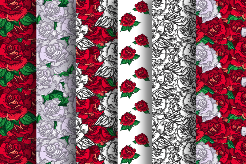 romantic-roses-patterns