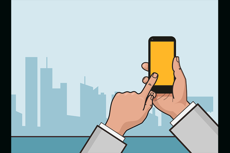 hand-with-smartphone-and-city-landscape-in-the-background
