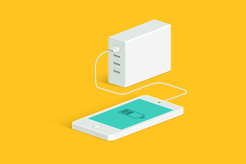 powerbank-charging-a-white-smartphone-isometric-view-vector-flat-style