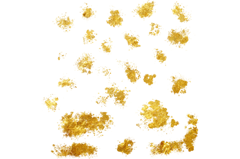golden-brush-strokes