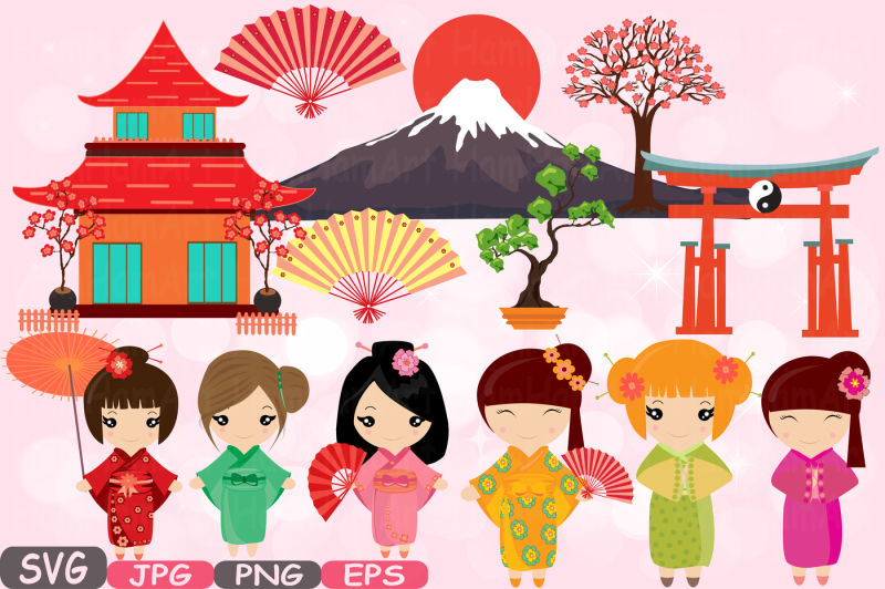 kokeshi-japanese-dolls-cutting-files-svg-china-japanese-silhouette-travel-clipart-clip-art-graphics-personal-commercial-use-224s