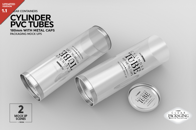 Download Cylinder 180mm Tube Packaging Mock Up Psd Mockup Free Vector Art Free Mockups Download