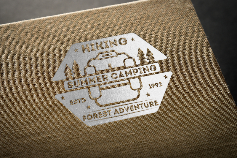 Camping logo kit By Alfazet Chronicles | TheHungryJPEG.com