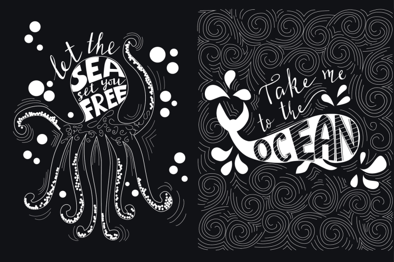 sea-lettering-quote-in-illustration