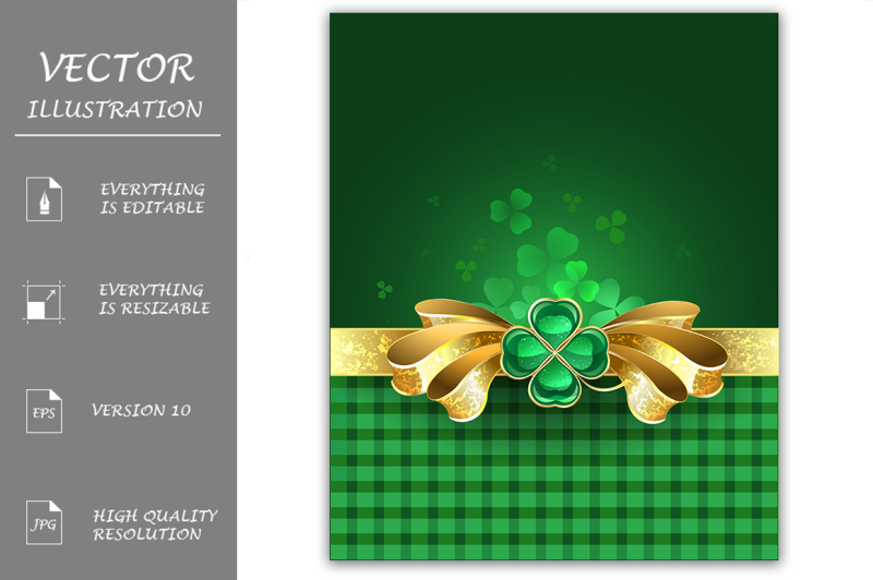 gold-bow-with-clover