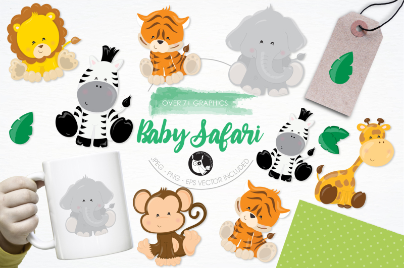 baby-safari-graphics-and-illustrations