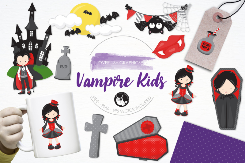 vampire-kids-graphics-and-illustrations