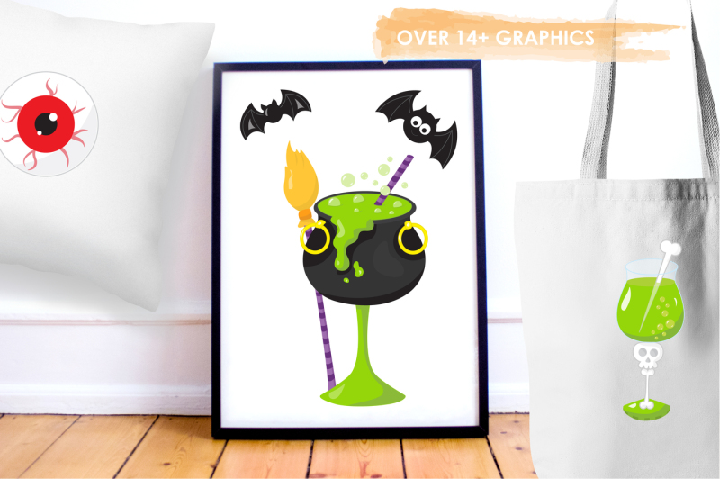 halloween-cocktails-graphics-and-illustrations