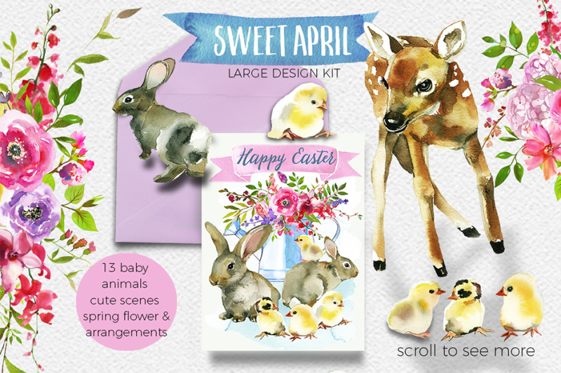 sweet-april-cute-animals-amp-pretty-flowers