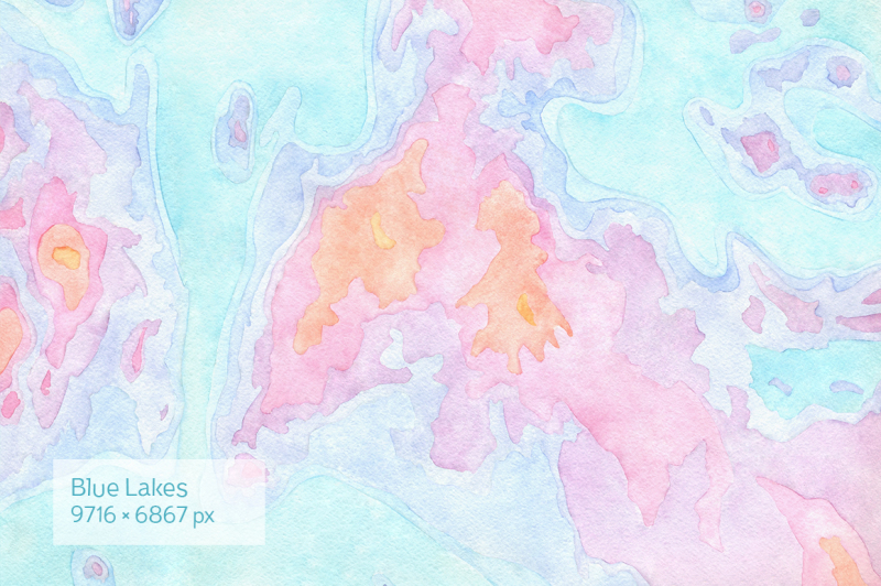 watercolor-maps-set-of-6-high-resolution-images
