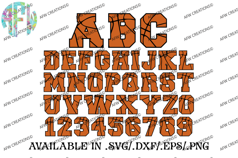 basketball-sports-letters-and-numbers-svg-dxf-eps-digital-cut-files