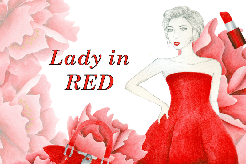 lady-in-red