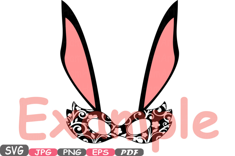 Free Free Bunny Mask Svg 443 SVG PNG EPS DXF File