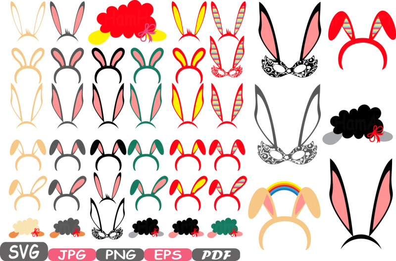 Free Free Bunny Mask Svg 931 SVG PNG EPS DXF File