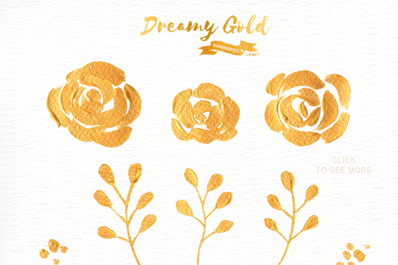 dreamy-gold-flower-clipart