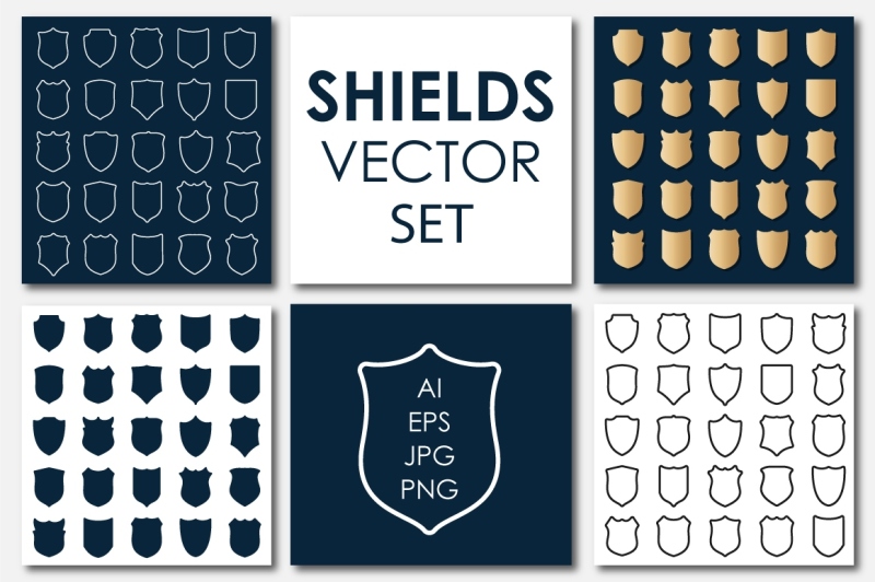 vector-shields-big-set-2