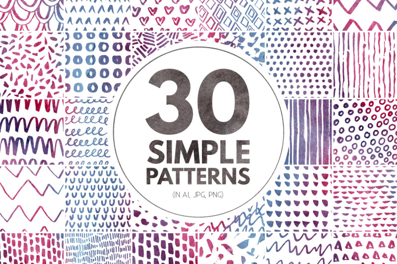 30-simple-seamless-patterns