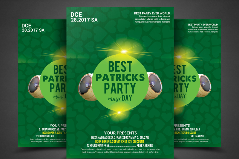 st-patricks-day-party-flyer