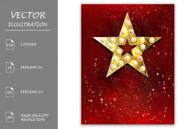 star-with-lights-gold-star