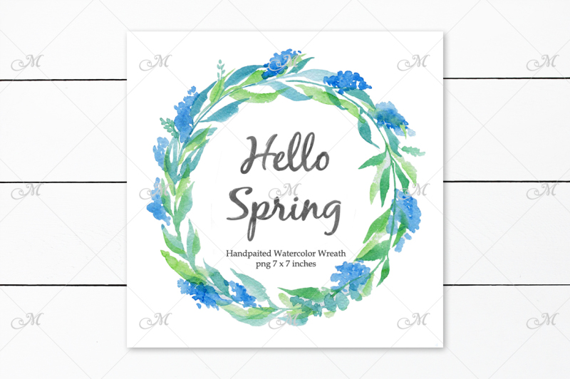 handpaited-watercolor-wreath-clipart-png