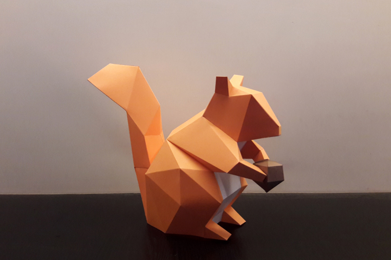 diy-squirrel-printable-3d-papercrafts