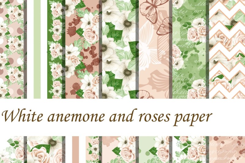 white-anemone-papers