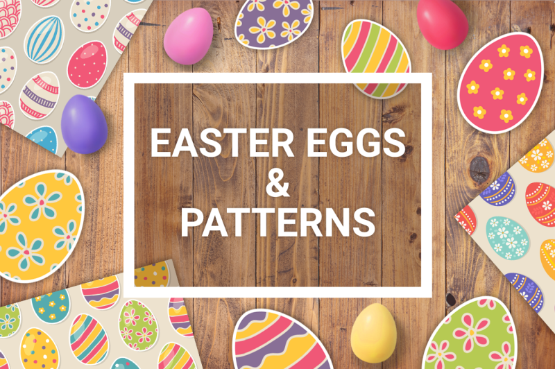 50-easter-eggs-and-seamless-patterns