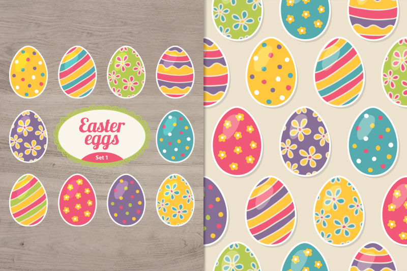 50-easter-eggs-and-seamless-patterns