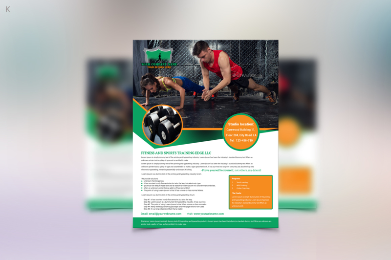 fitness-training-flyer-template