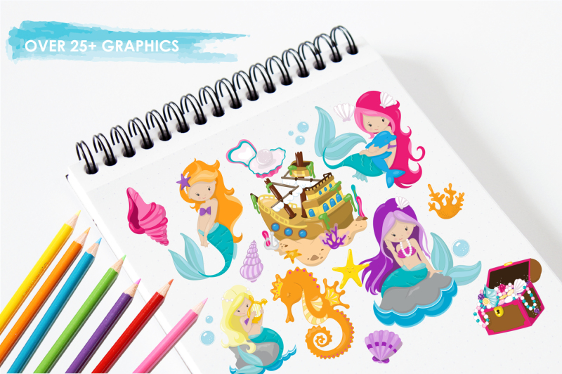 mermaids-graphics-and-illustrations
