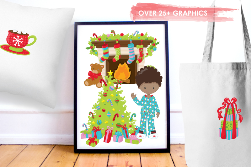 christmas-morning-graphics-and-illustrations