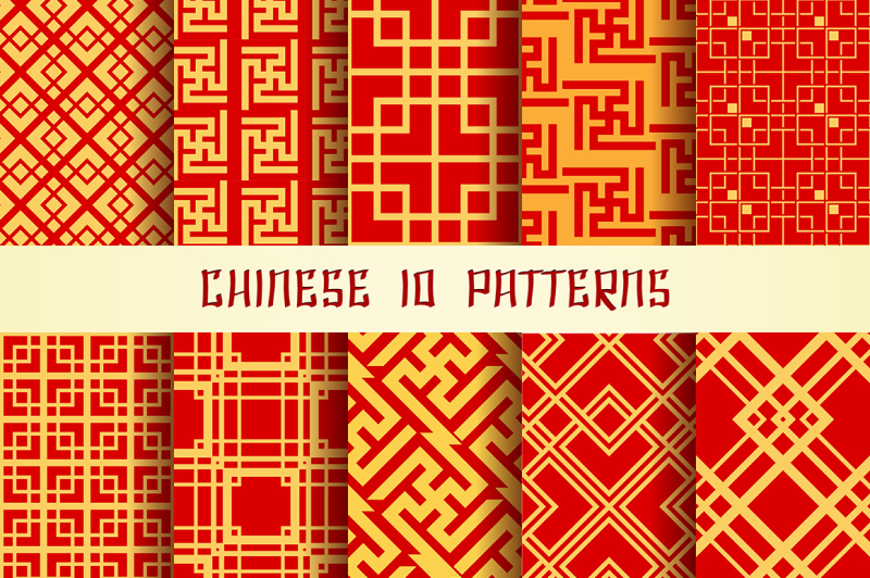 chinese-pattern-set
