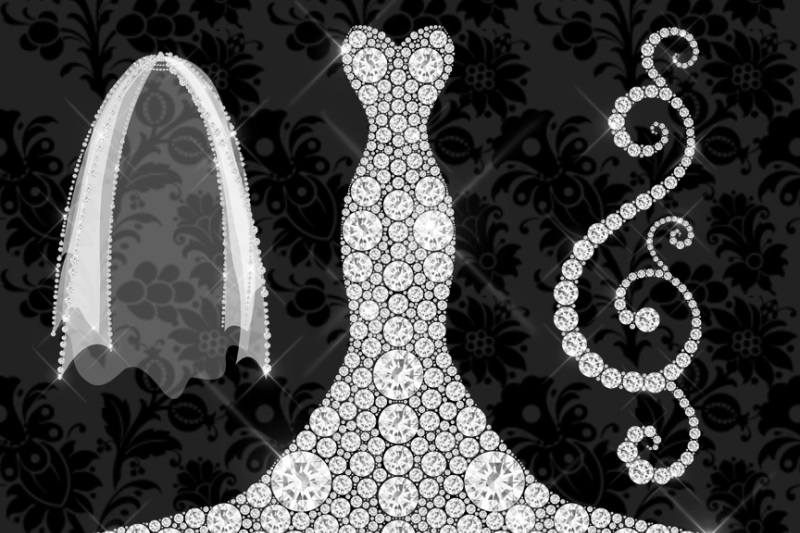 white-diamond-wedding-gown