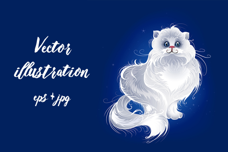 magic-white-persian-cat