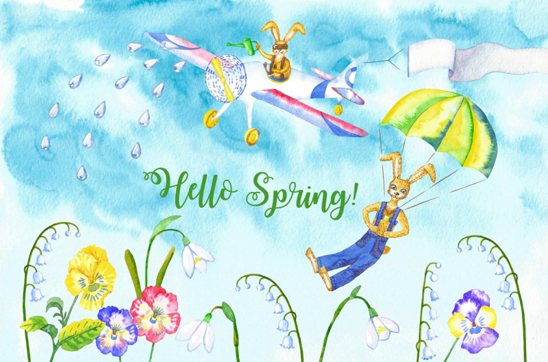 welcome-spring-rabbits-descent