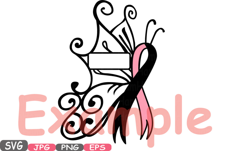 breast-cancer-butterfly-circle-split-svg-cricut-silhouette-swirl-props-cutting-files-awareness-cancer-survivor-clipart-vinyl-autism-606s