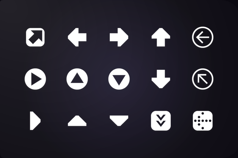 glyph-icon-arrows-icons