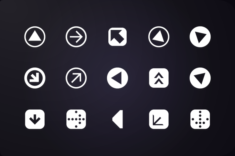 glyph-icon-arrows-icons