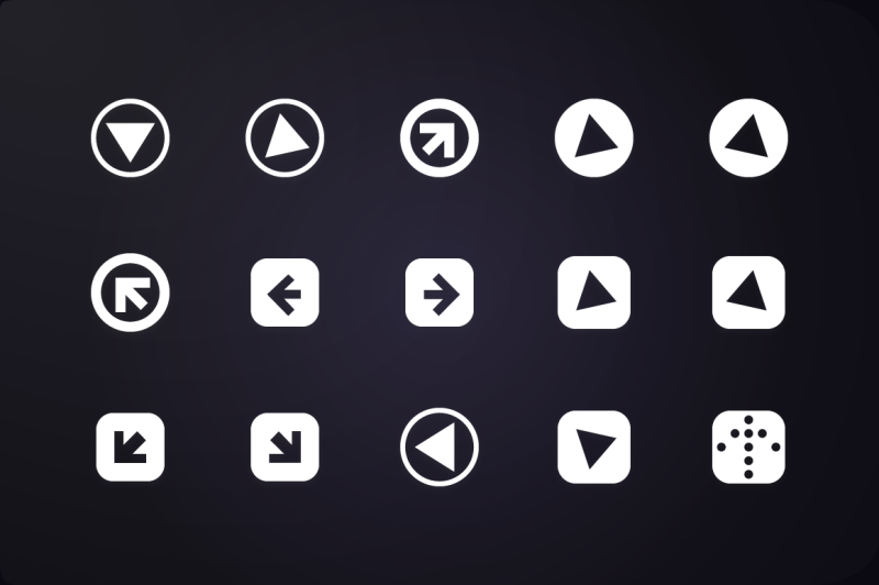 glyph-icon-arrows-icons