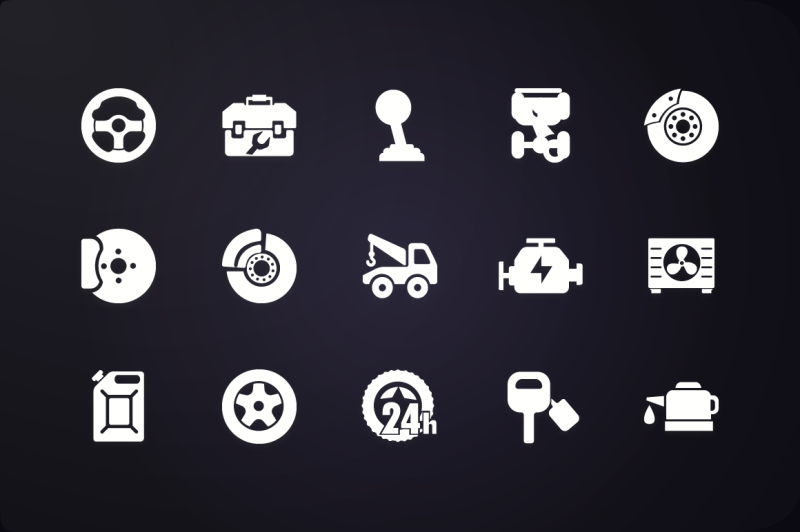 glyph-icon-car-services-icons-vol-1