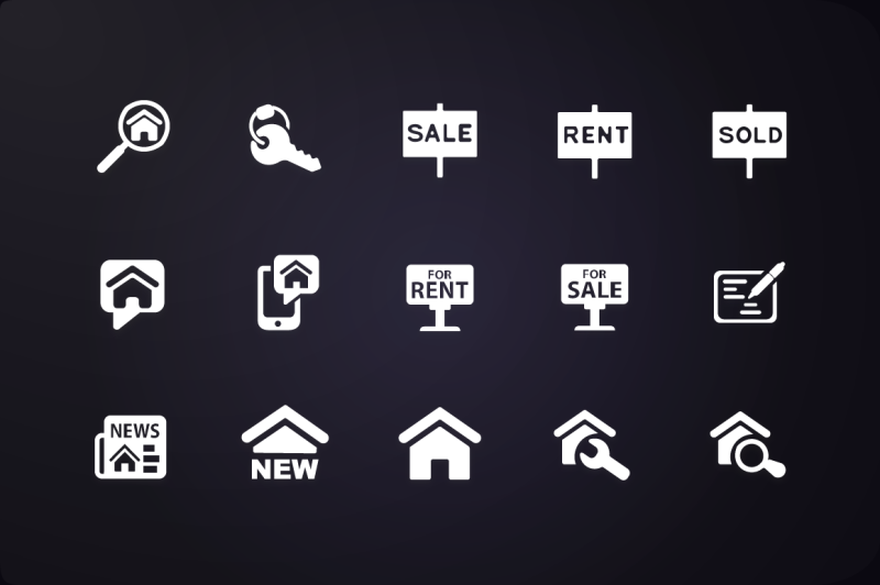 glyph-icon-real-estate-icons