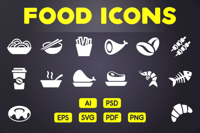 glyph-icon-food-icons-vol-1