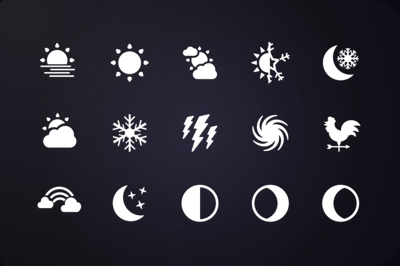 glyph-icon-weather-icons-vol-1