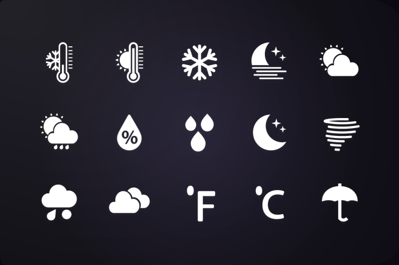 glyph-icon-weather-icons-vol-1