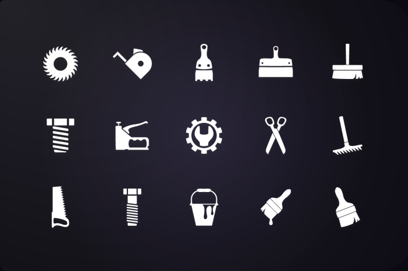 glyph-icon-tools-icons-vol-1