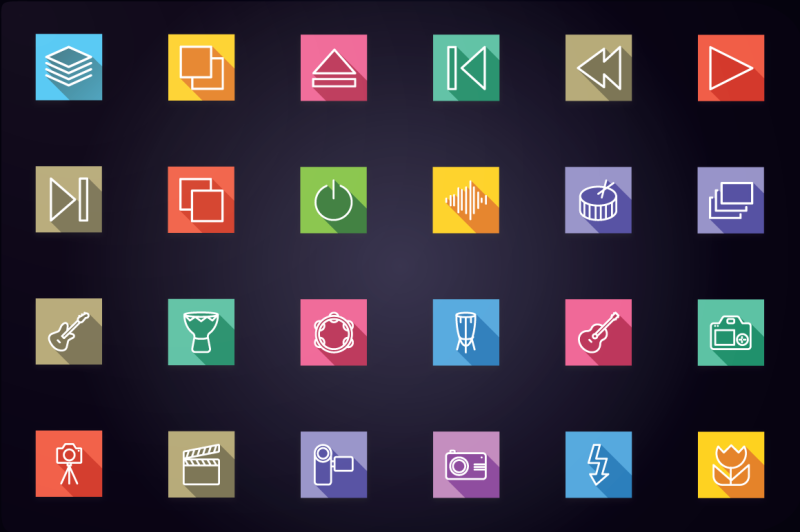 media-audio-video-and-photo-icons