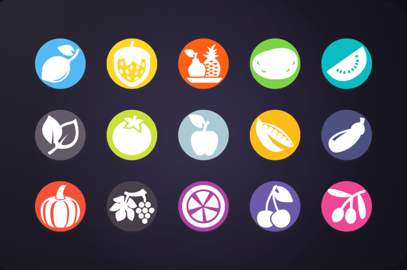 fruits-and-vegetable-icons-vol-2