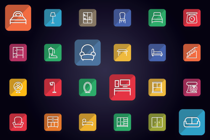 home-appliances-and-furniture-icons