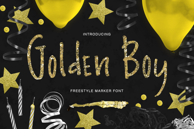 golden-boy-marker-font
