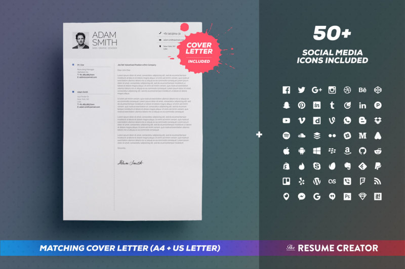 infographic-resume-cv-volume-8-indesign-word-template